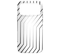 Chemise Géométrie Sacrée Hexagone Futuriste Abstrait Fractale Coque pour iPhone 17 Pro Max