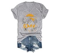 Chemise God is Greater Than The Highs and Lows, God is Greater Than The Highs and Lows, God is Good Chemises Femme Homme, Gris (col en V), M