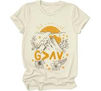 Chemise God is Greater Than The Highs and Lows, God is Greater Than The Highs and Lows, Gods is Good Chemises Femme Homme, Jaune crémeux., XL