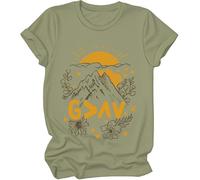 Chemise God is Greater Than The Highs and Lows, God is Greater Than The Highs and Lows, Gods is Good Chemises Femme Homme, Vert, 3XL