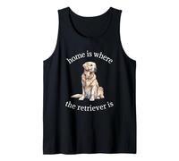 Chemise Golden Retriever - Home is Where The Retriever is Débardeur