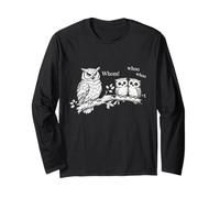 Chemise Grammaire Chouette Amusante pour Les professeurs d'anglais et Les Nerds de Mots Manche Longue