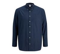 Jack & Jones Chemise Oxford manches longues grande taille bleu 8XL homme