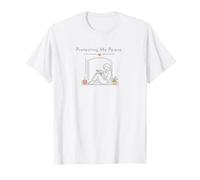 Chemise Graphique Protecting My Peace Self Care pour introvertis T-Shirt