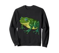 Chemise Grenouille Grande Belle Grenouille Verte géniale Grenouille Heureuse Sweatshirt