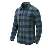 Chemise GreyMan Helikon - Moss Green Checkered XL