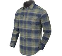 Chemise GreyMan Polyester/Nylon Helikon-Tex - Blast Blue Plaid S
