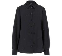 Chemise femmes Guess FLORE LOGO HOTFIX Noir EU M