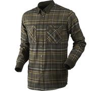 Chemise Härkila Pajala Green/Brown 4XL