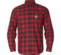 Chemise Härkila Scandinavian Autumn orange check XL