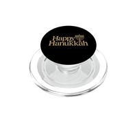 Chemise Hanoukka pour Femmes, Hommes, Enfants, Menorah juive Hanoucca PopSockets PopGrip pour MagSafe