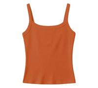Chemise Hawaienne Enfant, DéBardeur CôTelé Extensible sans Manches pour Filles Coupe AjustéE Style Basique Et DéContracté IdéAl pour Les Enfants Et Les Jeunes