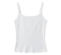 Chemise Hawaienne Enfant, DéBardeur CôTelé Extensible sans Manches pour Filles Coupe AjustéE Style Basique Et DéContracté IdéAl pour Les Enfants Et Les Jeunes
