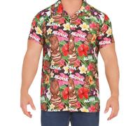 Chemise Hawaïenne Polyester Aloha Touriste Homme Multicolore