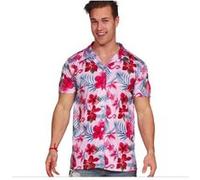 Chemise Hawaïenne - FIESTAS GUIRCA - L - Noir - Manches courtes - Flamants roses M