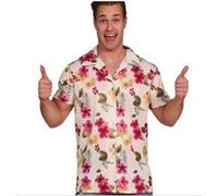 chemise hawaïenne polyester fleurs exotiques homme - guirca 18919 Multicolore G