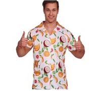 Chemise Hawaiian Fruit Pour Homme Multicolore