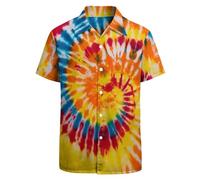 Chemise hawaïenne pour homme, coupe régulière, manches courtes, chemise boutonnée sur le thème de Noël, vêtements de vacances, chemises de plage, Coloré et amus, Taille 5XL