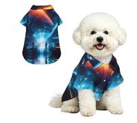 Chemise hawaïenne Science Fiction Future Pet - Chemise boutonnée Douce Effet Peau de pêche, Style Plage décontracté, Taille L