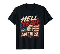 Chemise Hell Yeah America T-Shirt Graphique avec Valeur