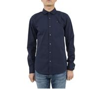 Chemise - HILFIGER DENIM - DM0DM04405 - Manches longues - Bleu - Regular S