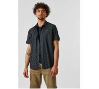 Chemise Homme Bleue Imprimée - KAPORAL RAJA - Manches Courtes Col Chemise XXL