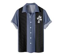 Chemise Homme, Chemise Col Mao Homme Chemise Col Mao Chemise Ete Homme Chemise Noire Homme Chemises Casual Homme Chemise Lin Homme Manche Courte Chemise Rose Homme Chemise (A12,XXL)