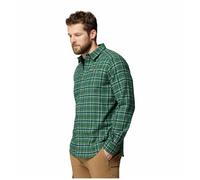 Columbia - Cornell Woods Flannel Long Sleeve Shirt - Chemise - M - rain forest / quad check