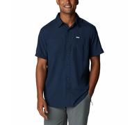 Chemise homme Columbia Silver Ridge™ Utility Lite Novelty SS Taille: XL / Couleur: bleu foncé