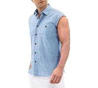Chemise homme Coton Manches Longues Ete Décontractée, Chemise Slim homme Manches Courtes Extensible Coraco Entraînement Coraco Workout Top Décontractées Top Funky Hauts Extérieur Hauts Slim Sit