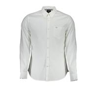 Dockers Chemise Stretch Oxford 2.0 Slim manches longues col boutonné Blanc S Homme