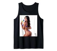 Chemise Homme Fille On It Sexy Latina Booty Girl Ice Pop Débardeur