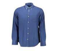 Chemise Homme - GANT - Bleu - Manches longues - Col chemise S