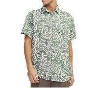 Jack & Jones Lafayette Aop Short Sleeve Shirt Vert S Homme