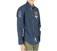 La Martina Chemise Bleu Marine S