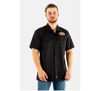 Dickies Clintondale Short Sleeve Shirt Noir L Homme