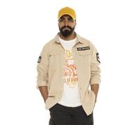 Chemise Homme Manches Longues, 100% Coton avec Poches, Regular Fit XL