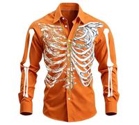 Chemise Homme Polyester Blanche Officier Western Bleue Chambray Médiévale Facile Corail Palmier Rock Anglais Croisée an Tennis Responsable Les Éclair New Purple