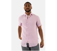 Chemise Homme - SUPERDRY - Studios Casual Linen M2F - Manches Courtes - Rose XL