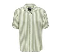 Chemise Homme Vert Viscose - ONLY & SONS - GR77553 - Forme géométrique - Été S