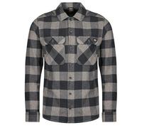 Dickies - Chemise en flanelle de coton - Sacramento Shirt Grey Melange - Taille L - Gris Gris L
