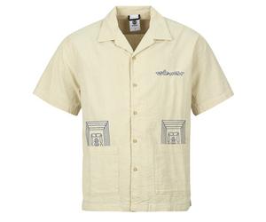 Chemise hommes Element SEERSUCKER EMBROIDERY S Beige EU L