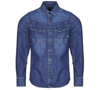 Chemise hommes G-Star Raw DAKOTA SLIM SHIRT L\S Bleu EU XL