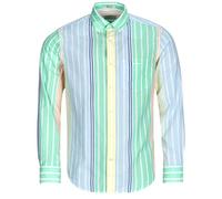 Chemise hommes Gant REG VOILE MULTI STRIPE SHIRT Multicolore EU M