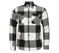 Chemise hommes Jack & Jones JJEDARREN BUFFALO OVERSHIRT LS Noir EU L