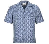 JACK & JONES Jprbluvincent Print Resort S/S T-Shirt Sn, Mer de Montagne, XXL Hommes