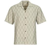 Chemise hommes Jack & Jones JPRBLUVINCENT PRINT RESORT S/S SHIRT SN Vert EU M
