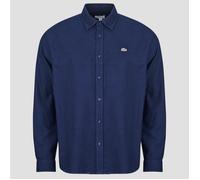 Chemise hommes Lacoste Chemise en flanelle de coton regular fit Marine FR 40