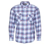 Levi's Coupe Western décontractée relaxante, Plaid Humphrey Blanc Vif, S