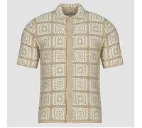 Chemise hommes Only & Sons ONSBART Beige EU S